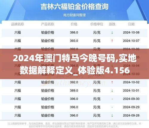 2024年澳門特馬今晚號碼,實地數(shù)據(jù)解釋定義_體驗版4.156