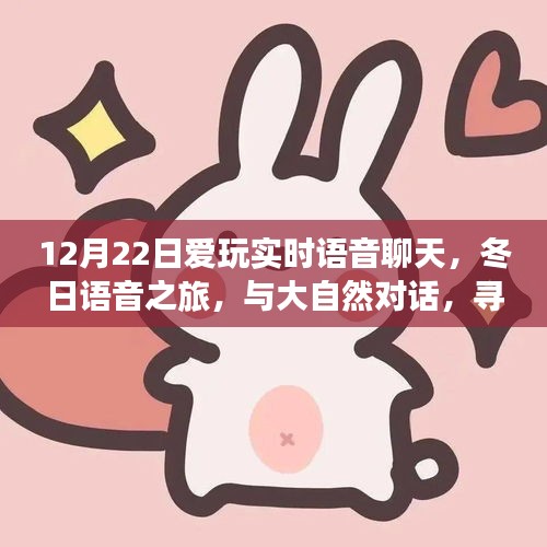 冬日語音之旅，實時語音聊天，與大自然對話，探索內心的寧靜與樂趣