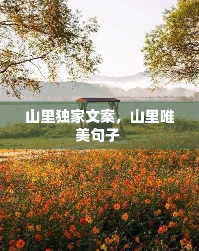 山里獨家文案，山里唯美句子 