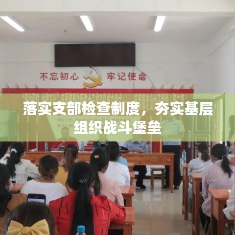 落實支部檢查制度，夯實基層組織戰(zhàn)斗堡壘