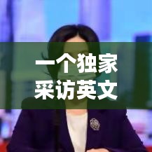 一個(gè)獨(dú)家采訪英文，獨(dú)家專訪英語(yǔ)怎么說(shuō) 