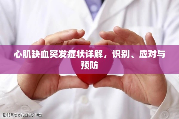 心肌缺血突發(fā)癥狀詳解，識別、應(yīng)對與預(yù)防