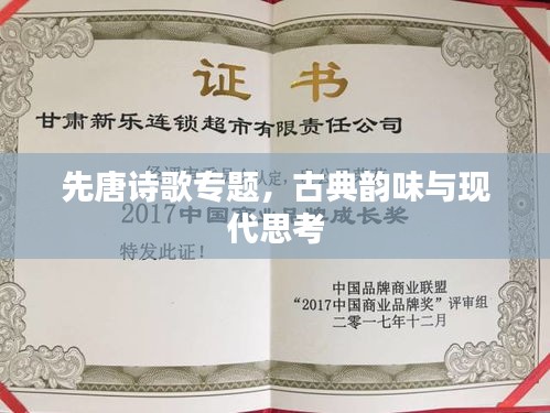先唐詩歌專題，古典韻味與現(xiàn)代思考