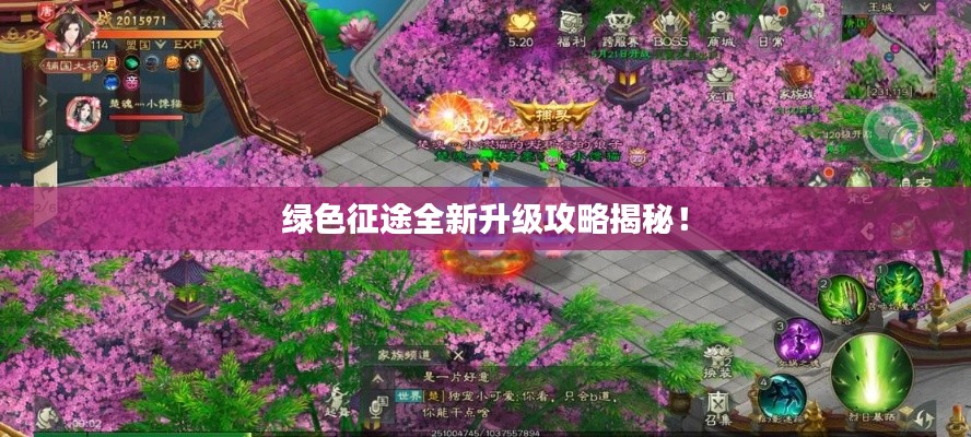 綠色征途全新升級攻略揭秘！