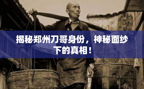 揭秘鄭州刀哥身份，神秘面紗下的真相！