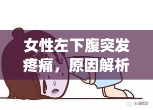女性左下腹突發(fā)疼痛，原因解析、應(yīng)對方法與預(yù)防措施