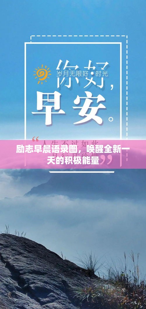 勵(lì)志早晨語錄圖，喚醒全新一天的積極能量