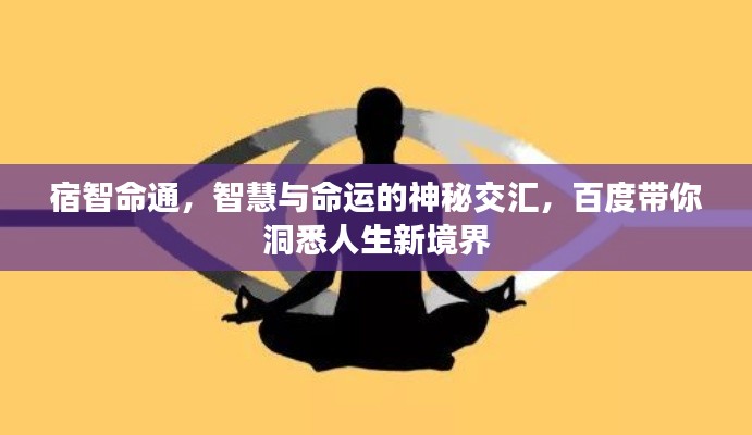宿智命通，智慧與命運(yùn)的神秘交匯，百度帶你洞悉人生新境界