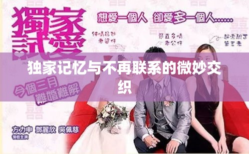 獨(dú)家記憶與不再聯(lián)系的微妙交織