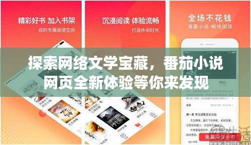 探索網(wǎng)絡(luò)文學寶藏，番茄小說網(wǎng)頁全新體驗等你來發(fā)現(xiàn)