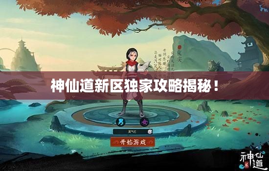 神仙道新區(qū)獨(dú)家攻略揭秘！