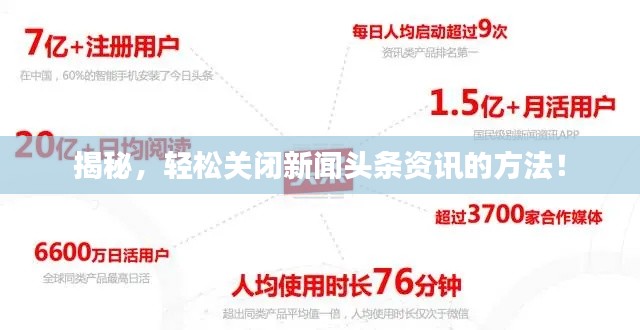 揭秘，輕松關(guān)閉新聞?lì)^條資訊的方法！