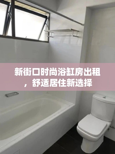 新街口時尚浴缸房出租，舒適居住新選擇