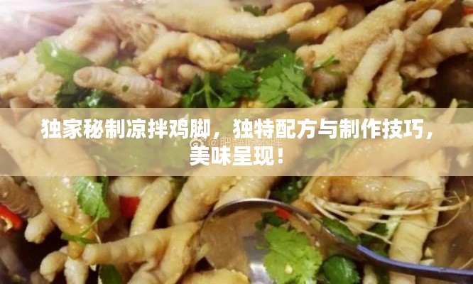 獨(dú)家秘制涼拌雞腳，獨(dú)特配方與制作技巧，美味呈現(xiàn)！